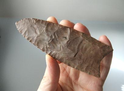 Clovis Style Spear Point -- Hornstone -- 2007