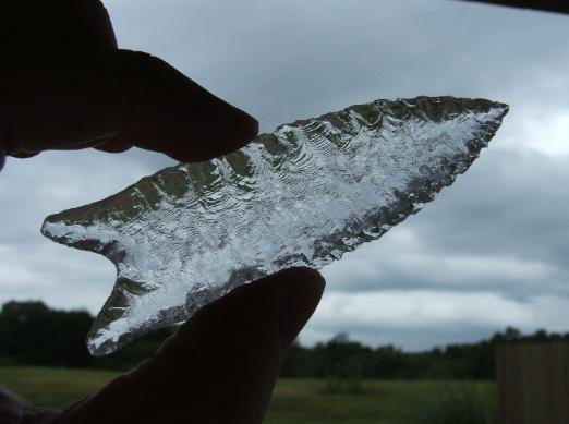 Quartz Crystal Dalton Style Spear Point -- 2007 A.D.