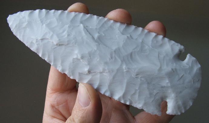 Dovetail Knife Blade -- Novaculite -- 2006 A.D.
